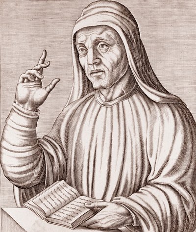 Ritratto di Alcuino da Andre Thevet