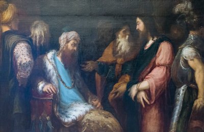 Gesù davanti a Erode da Andrea Schiavone