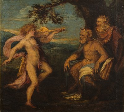 Il giudizio di Mida da Andrea Schiavone