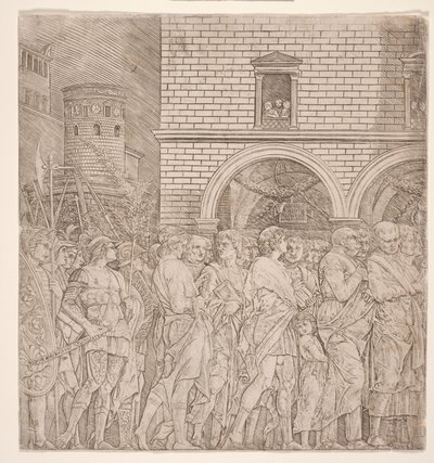 I trionfi di Cesare: I senatori da Andrea (school of) Mantegna