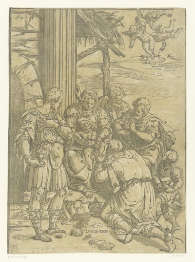 Adorazione dei Magi da Andrea Andreani