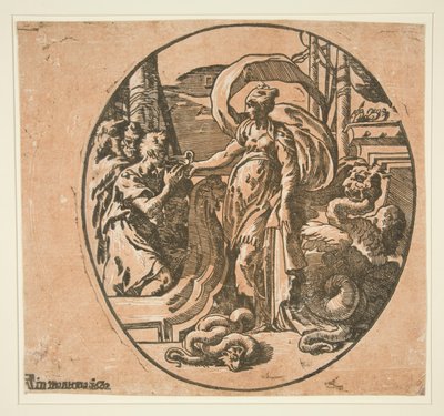 Circe che offre da bere da Andrea Andreani