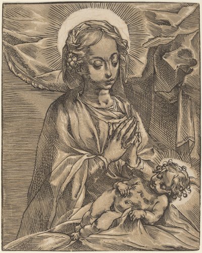Madonna con Bambino, 1591-93 da Andrea Andreani