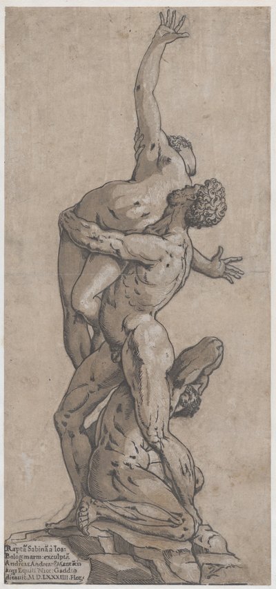 Ratto di una Sabina da Andrea Andreani