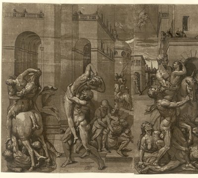 Ratto delle Sabine da Andrea Andreani
