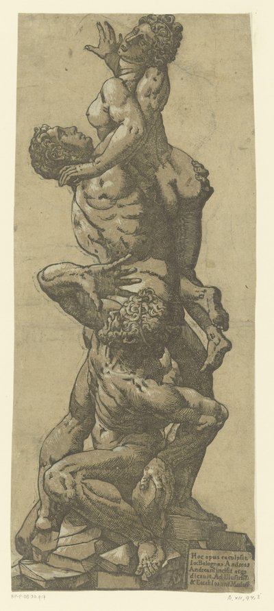 Ratto delle Sabine da Andrea Andreani