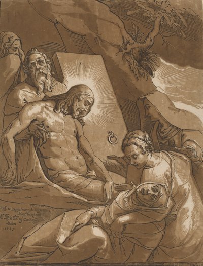 La sepoltura, 1585 da Andrea Andreani