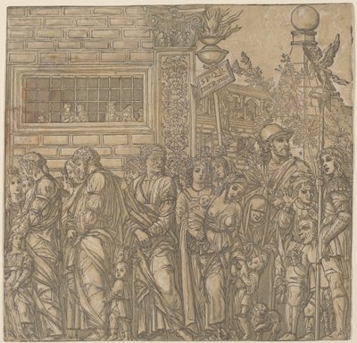 Il trionfo di Giulio Cesare, 1599 da Andrea Andreani