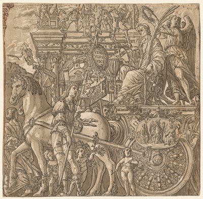 Il trionfo di Giulio Cesare: Cesare trionfante da Andrea Andreani