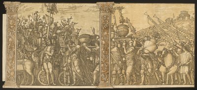 Il trionfo di Giulio Cesare da Andrea Andreani