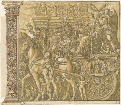 Il trionfo di Giulio Cesare da Andrea Andreani