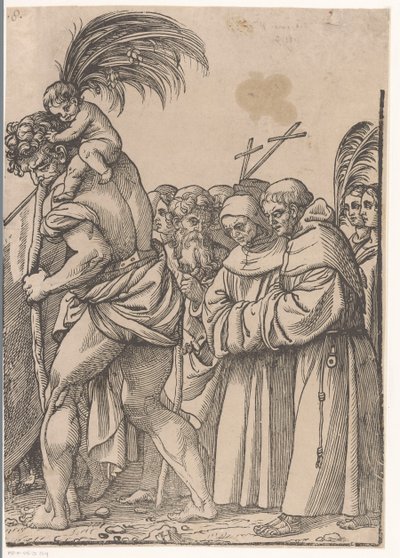 Trionfo di Cristo (ottava parte) da Andrea Andreani