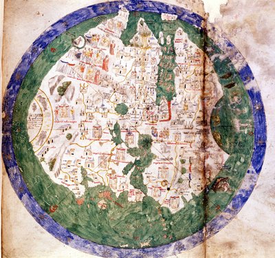 Mappa del mondo di Andrea Bianco da Andrea Bianco