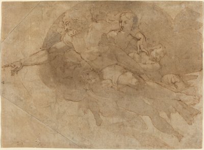 Dio Padre in Gloria da Andrea Boscoli after Michelangelo