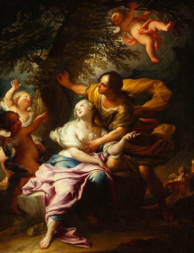 Angelica e Medoro da Andrea Casali