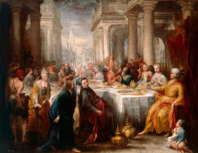 Il banchetto di Baldassarre da Andrea Celesti