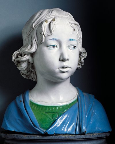 Testa di bambino, di Andrea della Robbia (1435-circa 1525) da Andrea Della Robbia