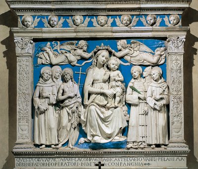 Madonna col Bambino e Santi da Andrea Della Robbia