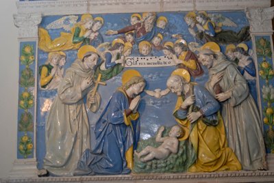 Natività con San Francesco e Sant