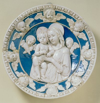 Tondo con Madonna e Bambino da Andrea Della Robbia