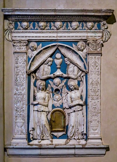 Tabernacolo, fine XV secolo o inizio XVI secolo da Andrea Della Robbia