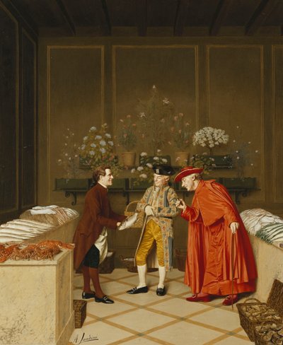 Il venditore di pesce da Andrea Landini