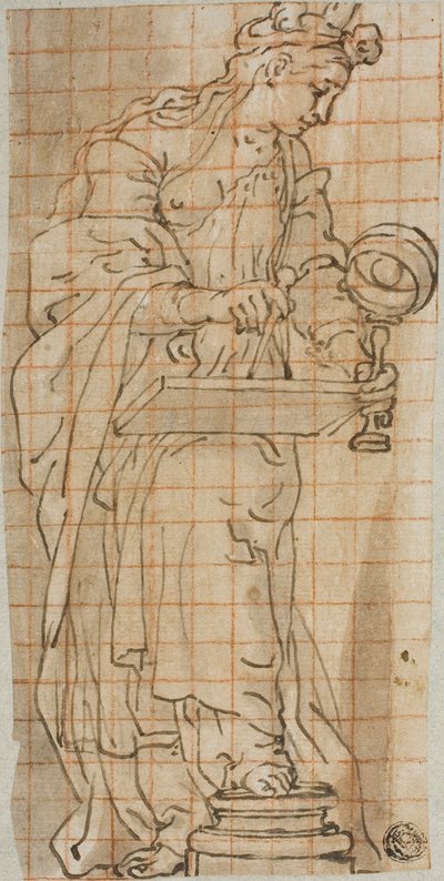Allegoria della geometria da Andrea Lilio