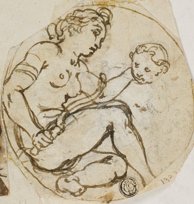 Venere e Cupido da Andrea Lilio