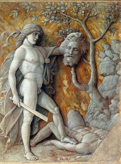 Davide con la testa di Golia da Andrea Mantegna
