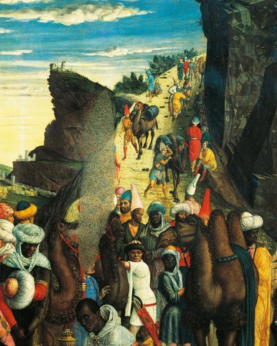 Adorazione dei Magi (dettaglio) da Andrea Mantegna