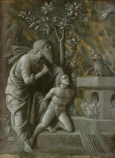 Il sacrificio di Isacco da Andrea Mantegna