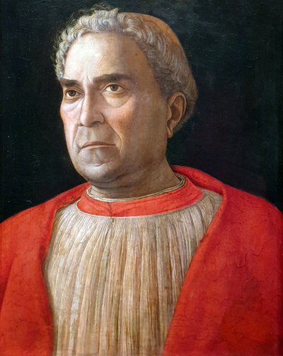 German: Kardinal Ludovico Trevisan (1401-1465) Cardinal Ludovico Trevisan da Andrea Mantegna