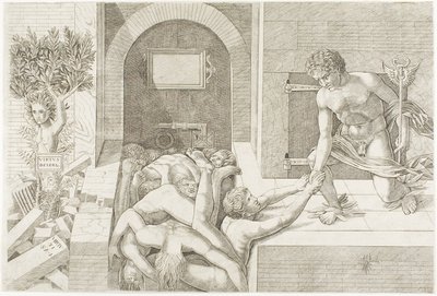 Ignoranza e Mercurio da Andrea Mantegna