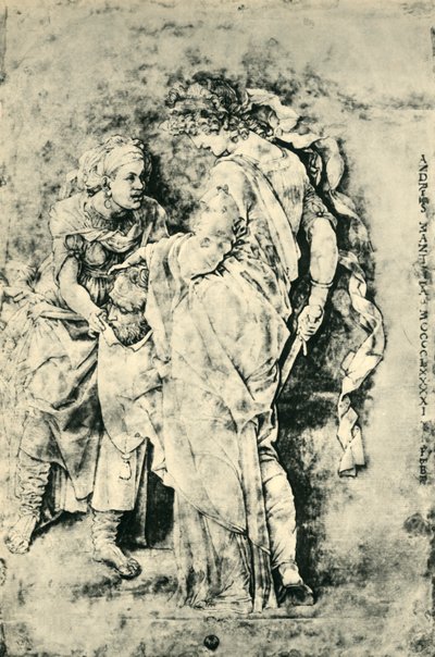 Giuditta con la testa di Oloferne, 1490-1495, 1943 da Andrea Mantegna