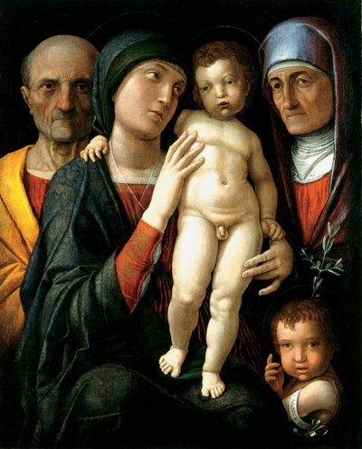 La Sacra Famiglia da Andrea Mantegna