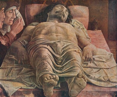 Compianto sul Cristo morto da Andrea Mantegna