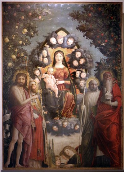 Madonna Trivulzio da Andrea Mantegna