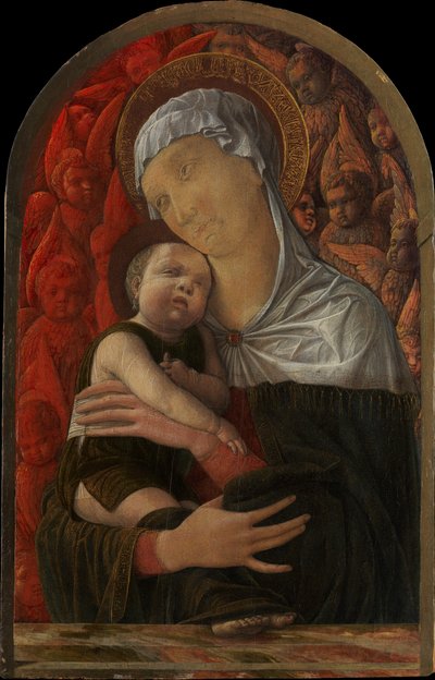Madonna col Bambino con Serafini e Cherubini, ca. 1454 da Andrea Mantegna