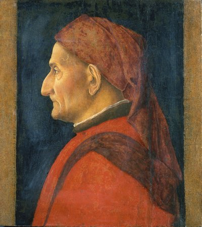Ritratto di un uomo, 1450 da Andrea Mantegna