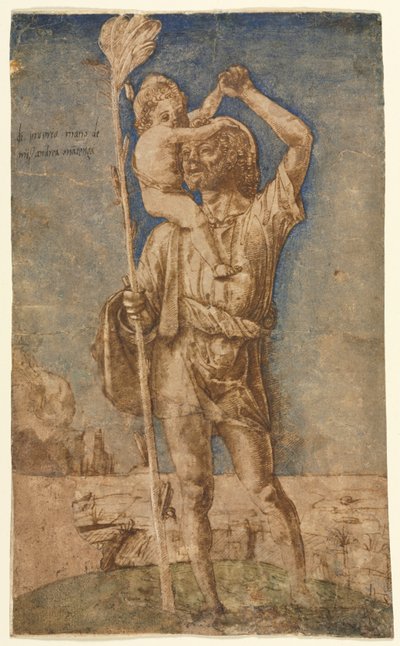 San Cristoforo, c.1500 da Andrea Mantegna