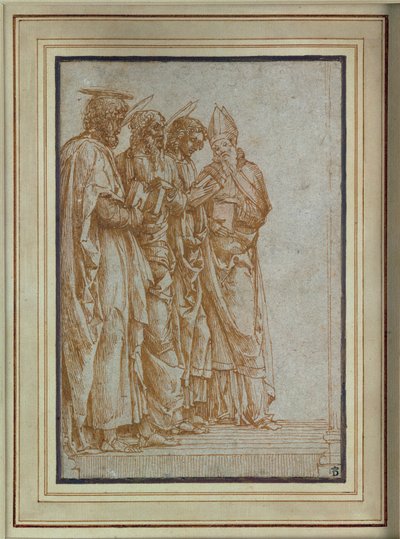 Santi Pietro, Paolo, Giovanni Evangelista e Zeno da Andrea Mantegna
