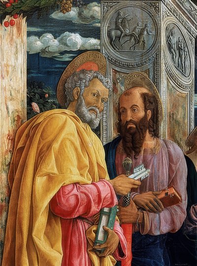 Altare di San Zeno (dettaglio) da Andrea Mantegna