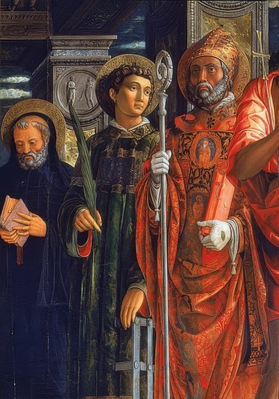 Altare di San Zeno (dettaglio) da Andrea Mantegna