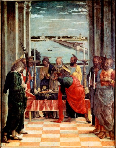 La morte della Vergine da Andrea Mantegna