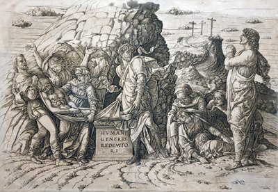 La sepoltura da Andrea Mantegna
