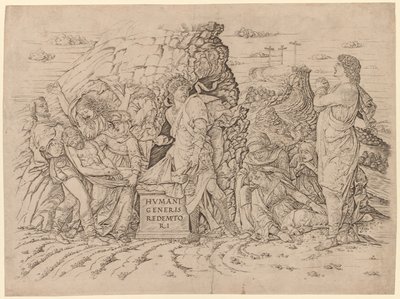 La deposizione da Andrea Mantegna