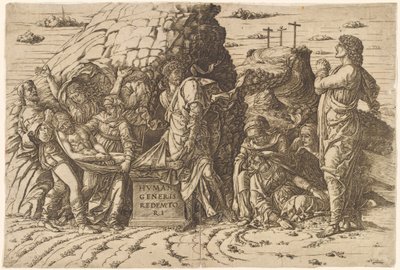 La sepoltura da Andrea Mantegna