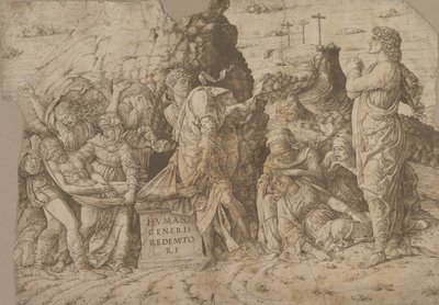 La sepoltura di Cristo da Andrea Mantegna