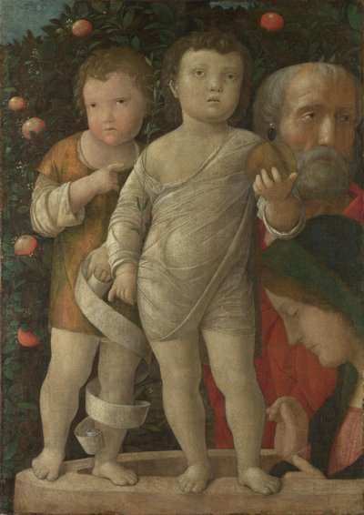 La Sacra Famiglia con San Giovanni, c. 1500 da Andrea Mantegna