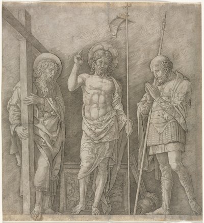 Il Cristo risorto tra Sant